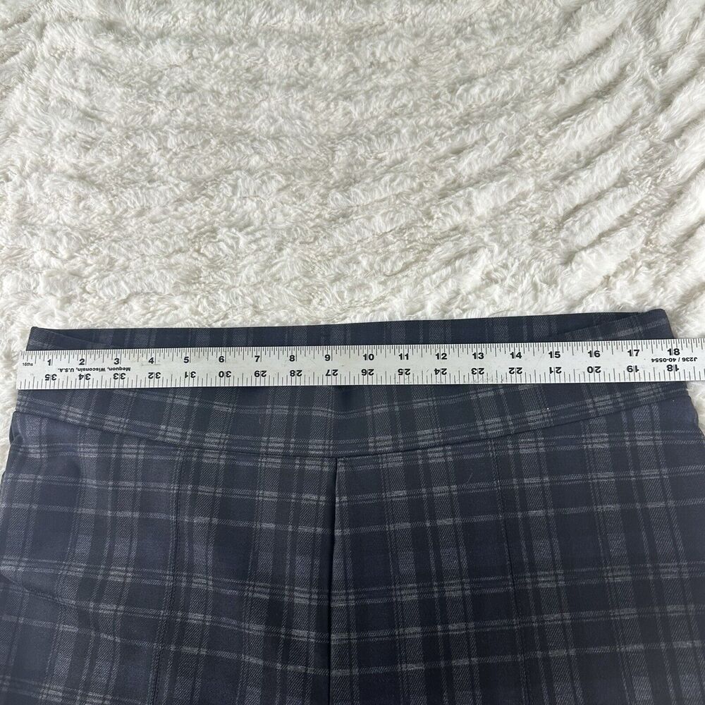 Christopher & Banks Dress Pants Mid Rise Plaid Shaped Fit Size XL Women Stretchy - Picture 10 of 16